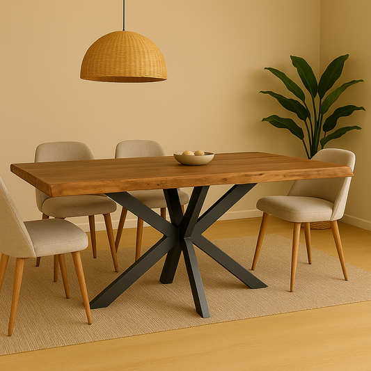 Ventajas de las mesas de comedor de madera frente a otros materiales