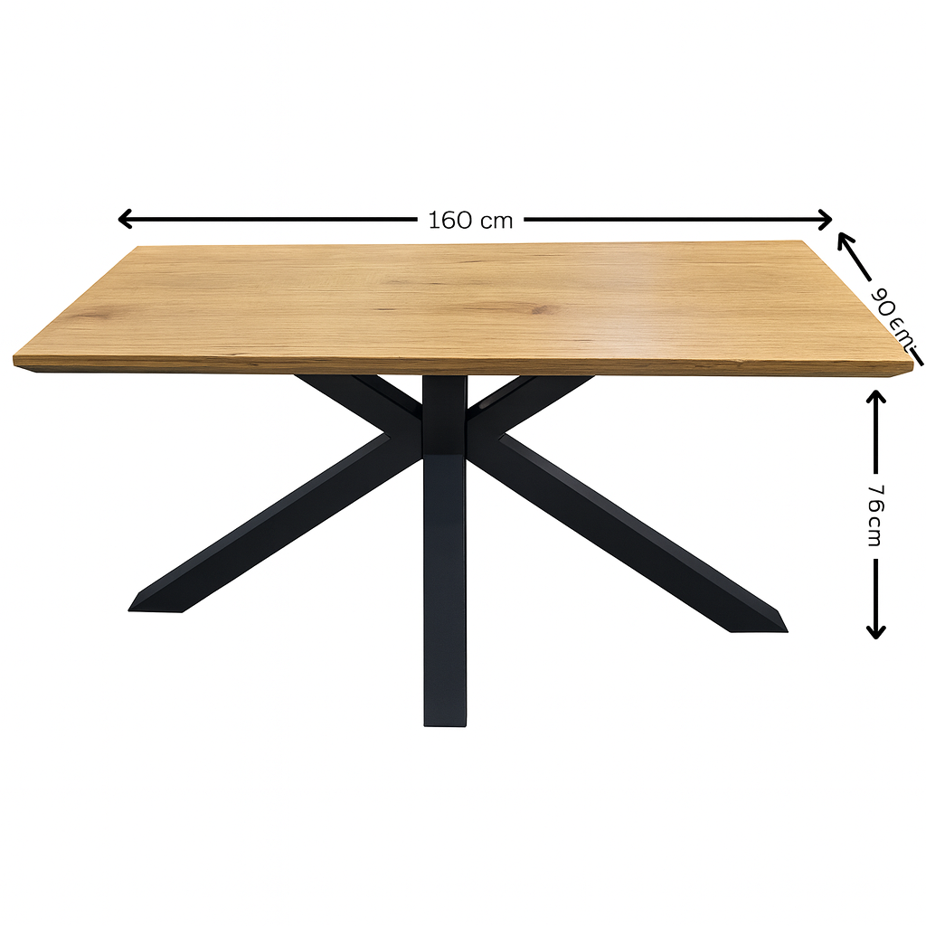 Mesa de comedor en madera MDF "Lisboa"