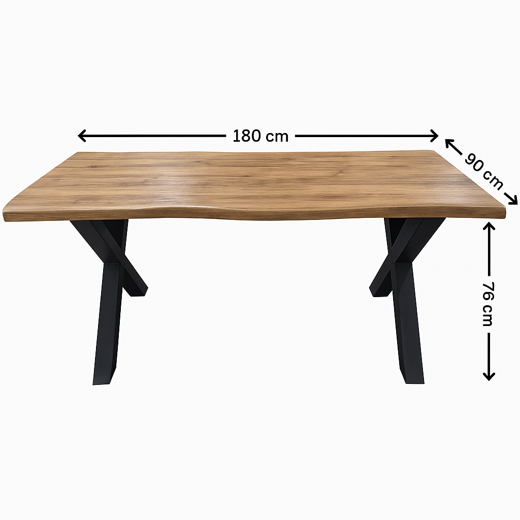 Mesa de comedor en madera MDF "Oporto"