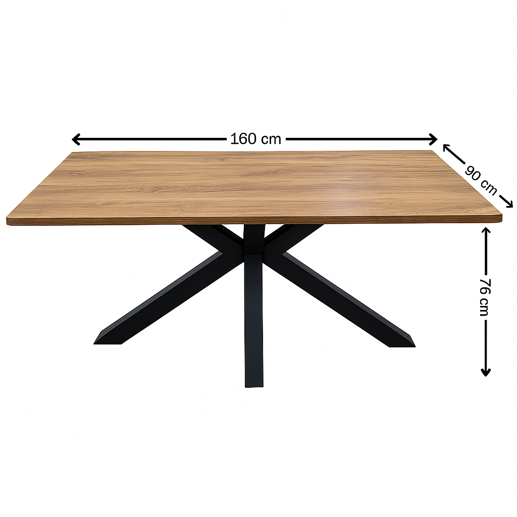 Mesa de comedor en madera MDF "Lisboa"