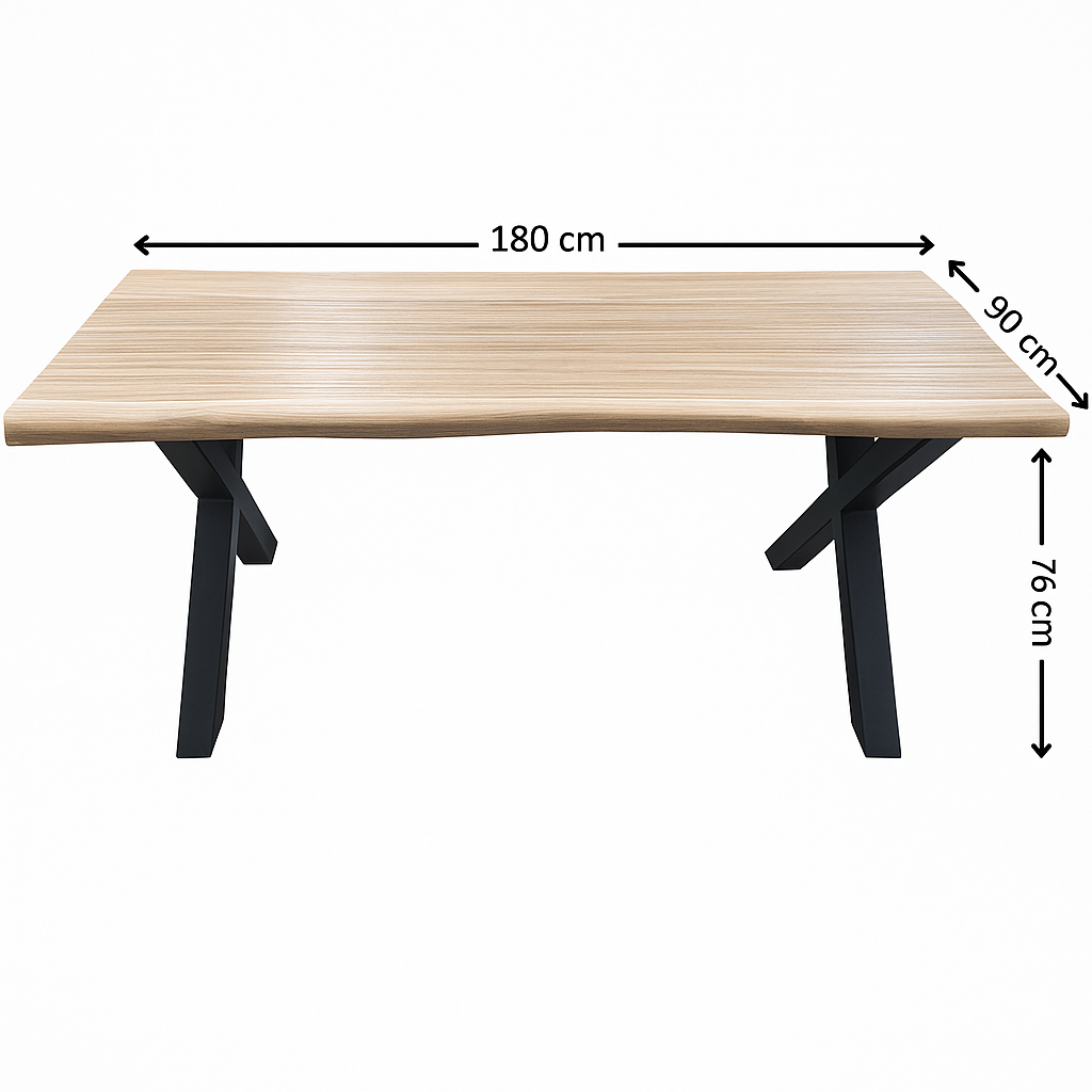 Mesa de comedor en madera MDF "Oporto"