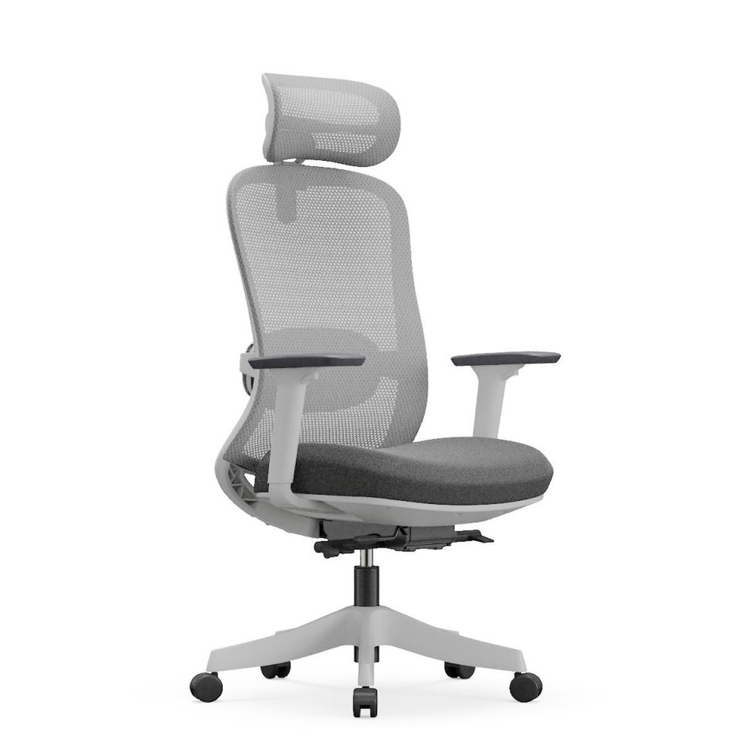 Silla de oficina ergonómica con respaldo de malla, masaje lumbar eléctrico, reposabrazos 3D y 5 posiciones. Confort y diseño para tu espacio de trabajo.