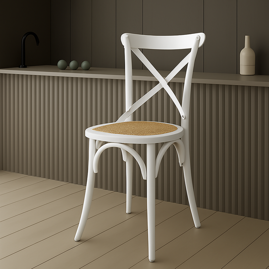 Silla thonet disponible en color nogal y caoba. Perfecta como mobiliario de hostelería funcional y duradero. Estilo clásico y vintage.