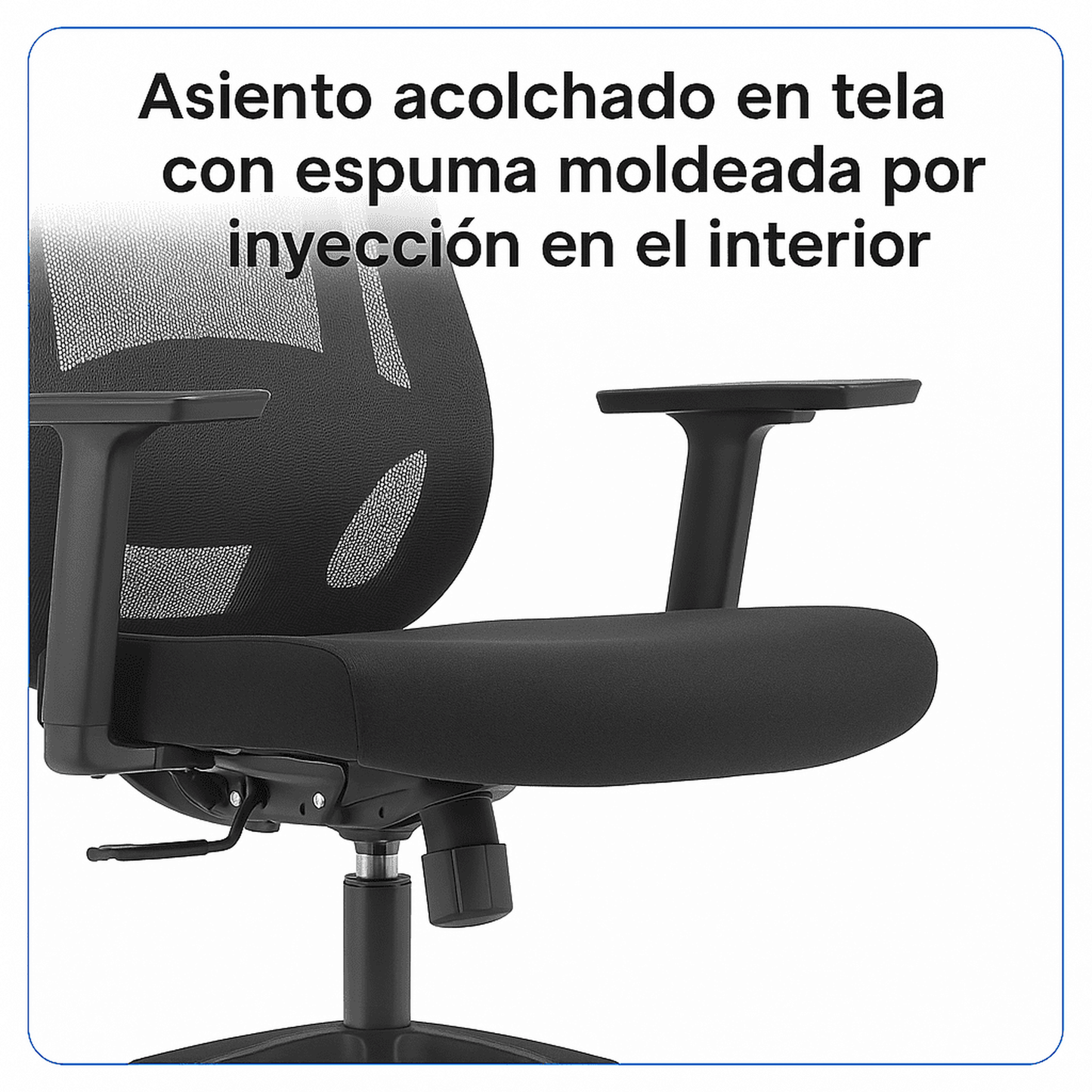 Silla de Oficina Ergonómica Icon-H con Soporte Lumbar 2D