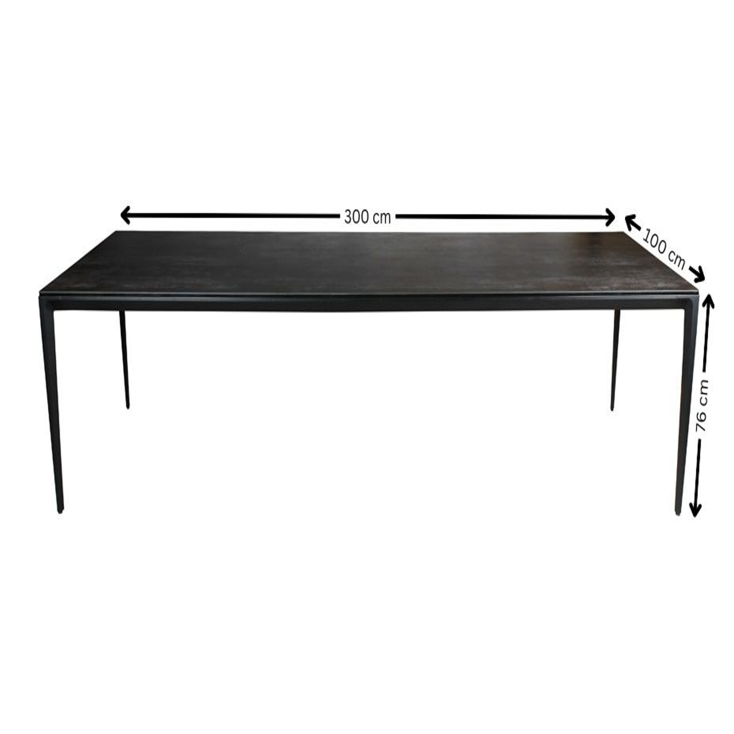 Mesa porcelánico fija - MODELO "SIDON"