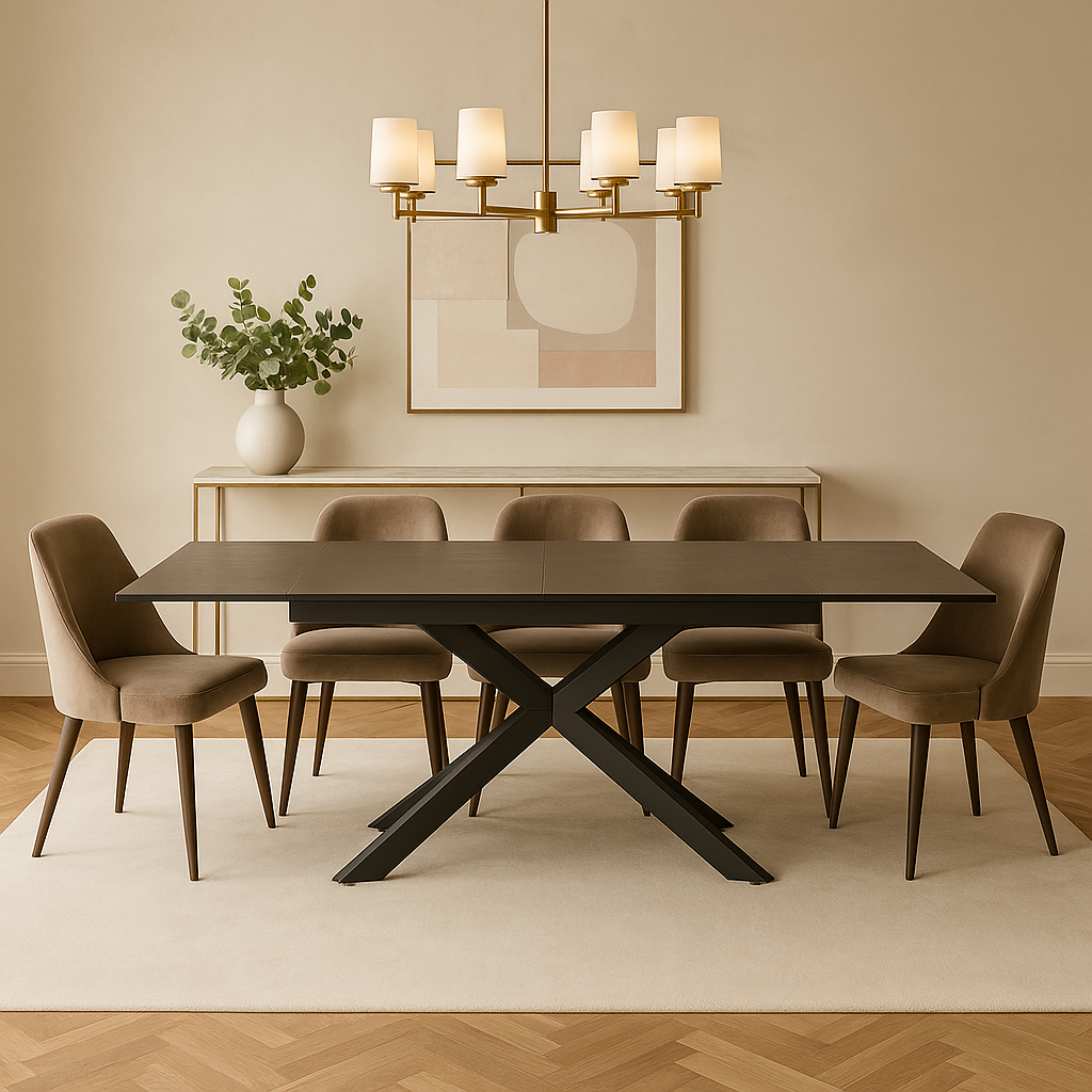 Mesa extensible porcelánica «Beirut»