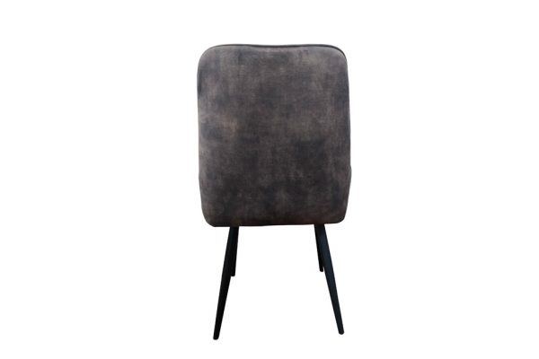 PACK DE 2 SILLONES DE COMEDOR EN TERCIOPELO- MODELO "GIJÓN"