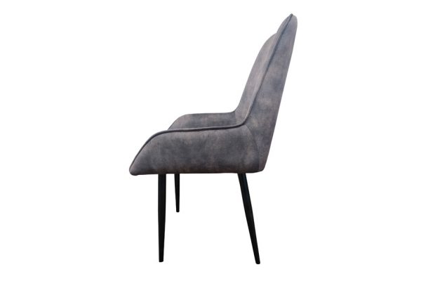 PACK DE 2 SILLONES DE COMEDOR EN TERCIOPELO- MODELO "GIJÓN"