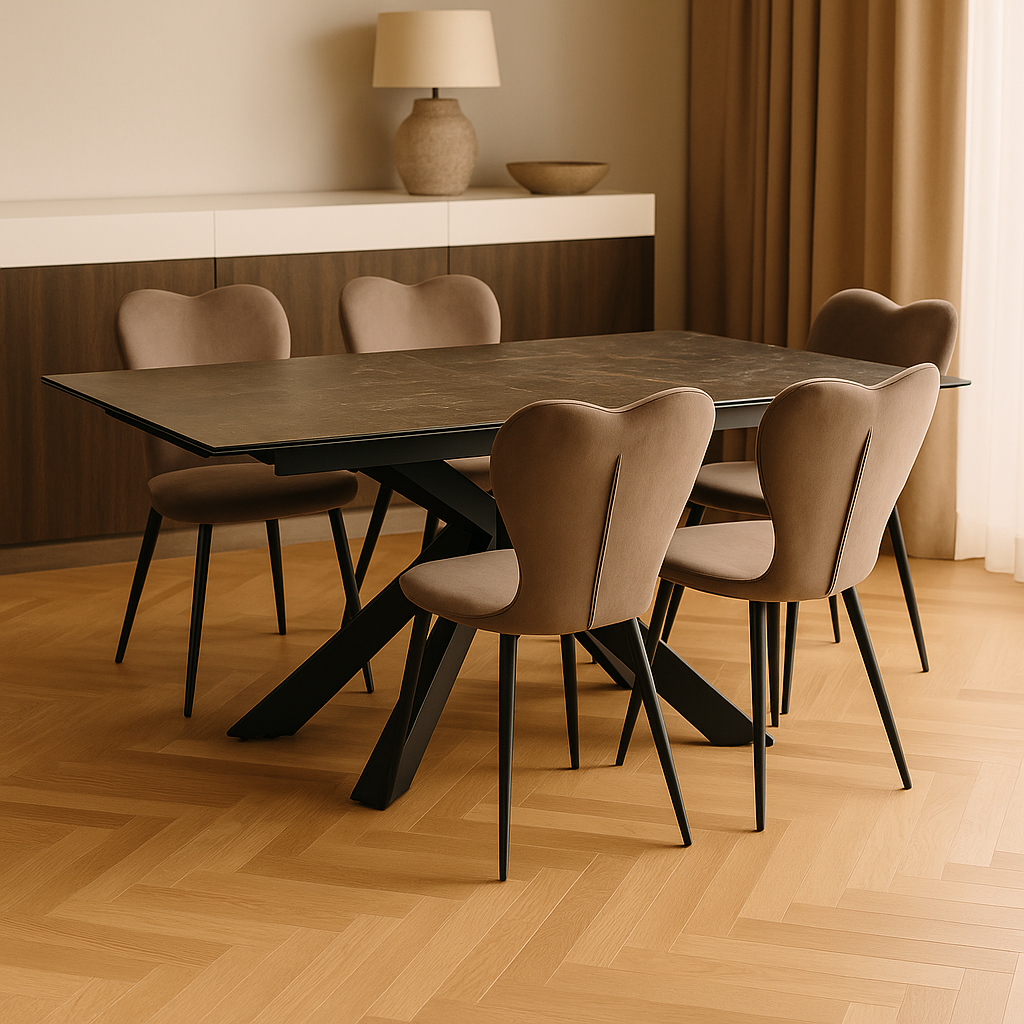 Mesa extensible porcelánica «Tartus»