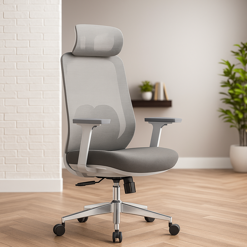 Silla de Oficina Ergonómica Vela-HW con Soporte Lumbar 2D