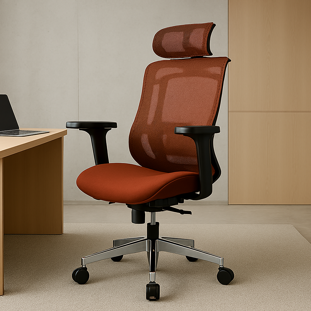Silla de Oficina Ergonómica Icon-H Plus con Soporte Lumbar 2D