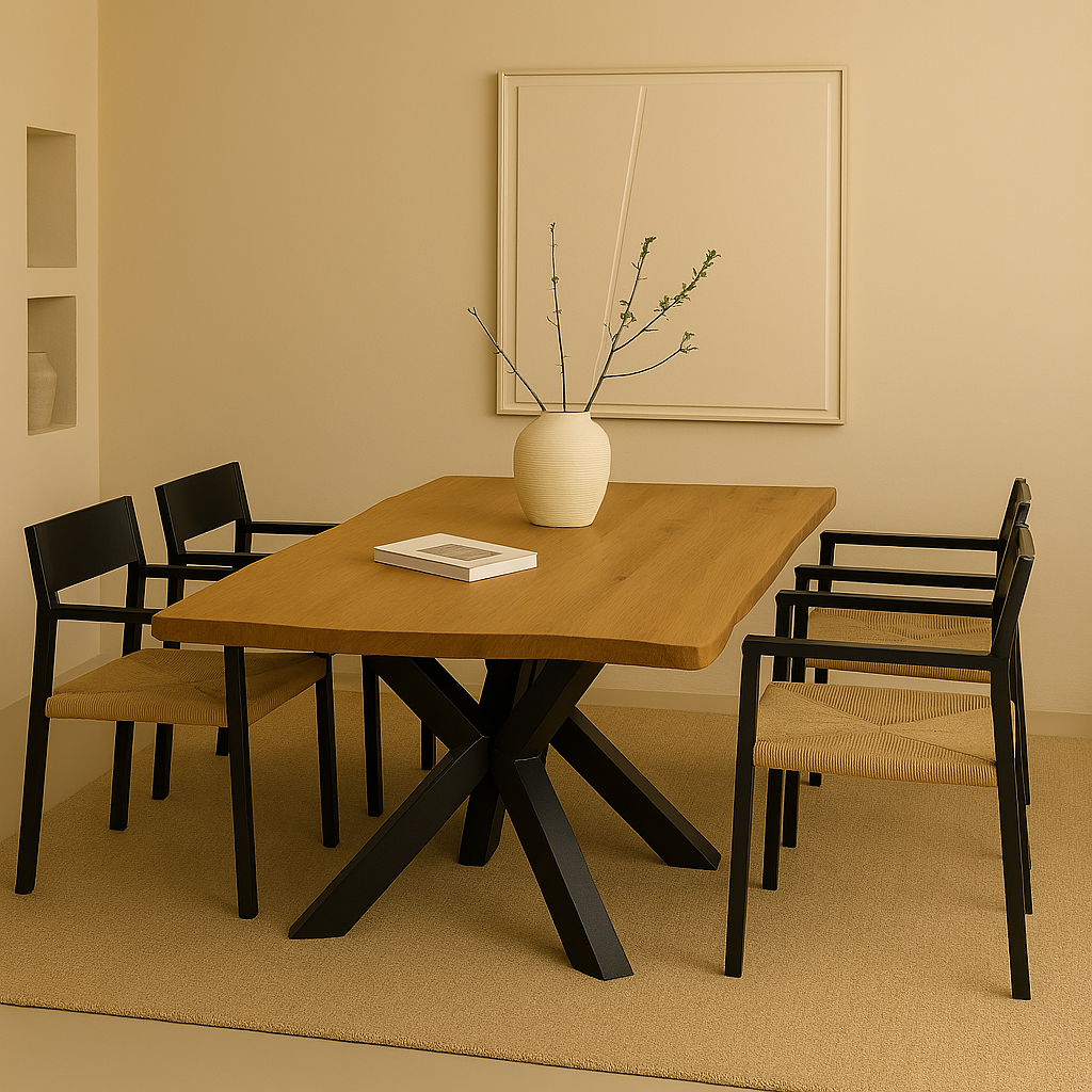 Mesa de comedor de Acacia «Tallin»