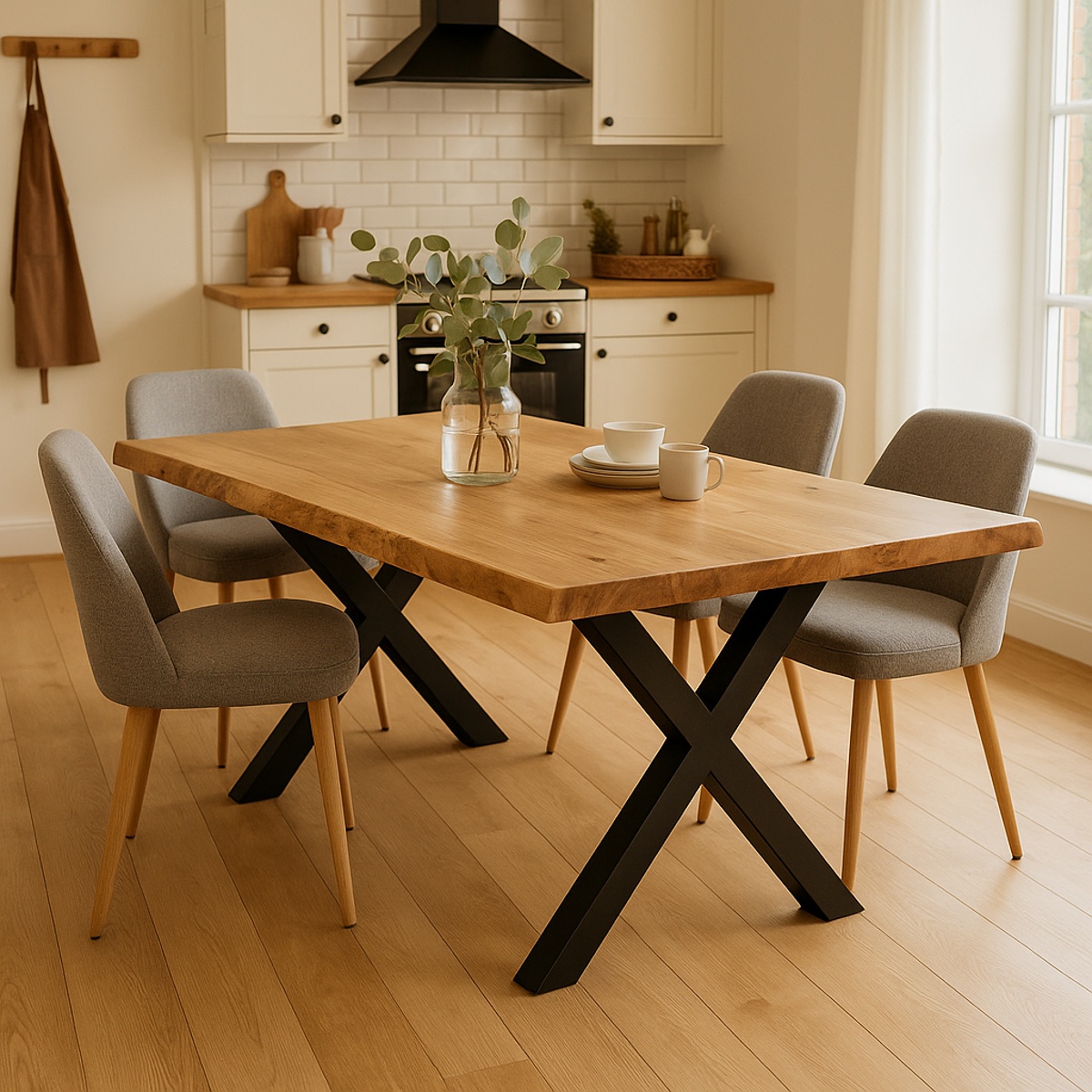 Mesa de comedor de Acacia «Riga»