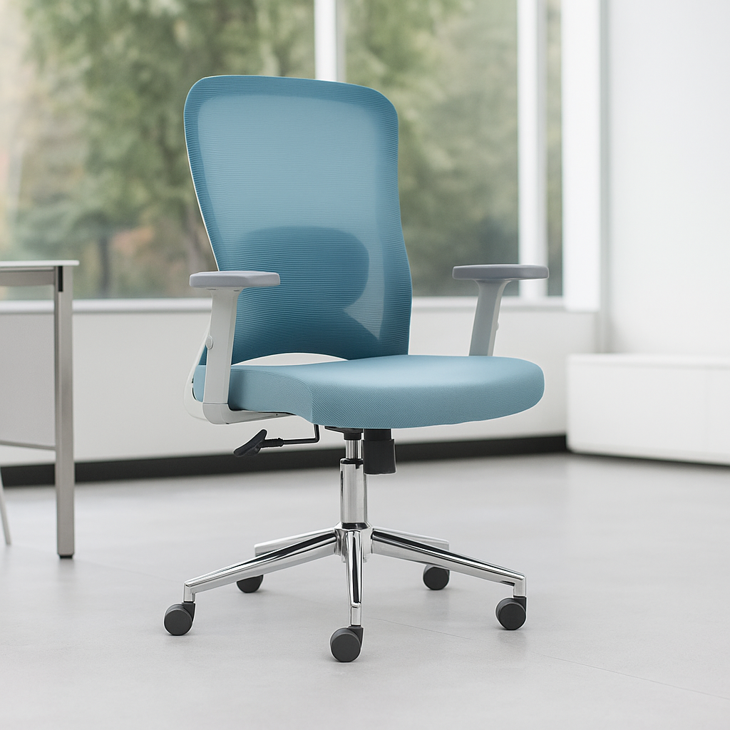 Silla de Oficina Ergonómica Sammy-MG con Respaldo Medio