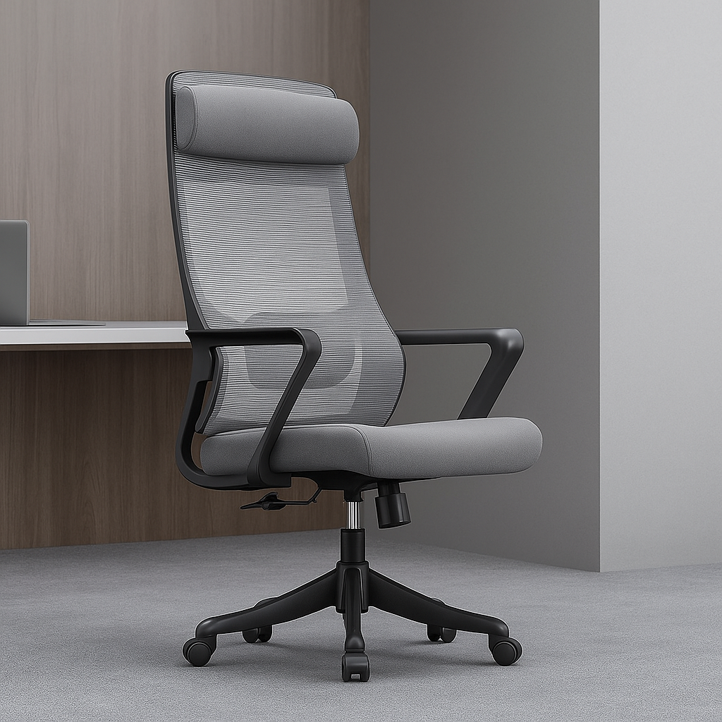 Silla de Oficina Ergonómica Steven-H con Soporte Lumbar 2D